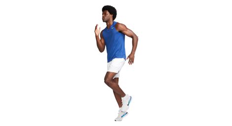 Débardeur nike miler bleu homme