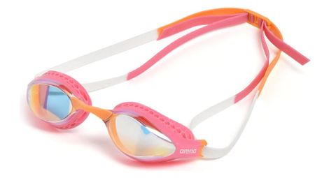 Arena air speed occhiali a specchio rosa / arancione