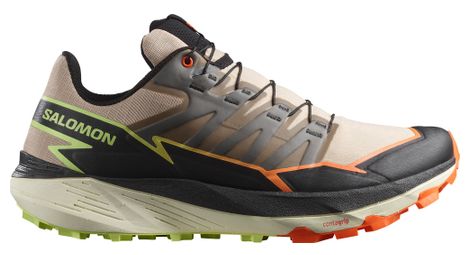 Scarpe da trail salomon thundercross beige/arancione/verde