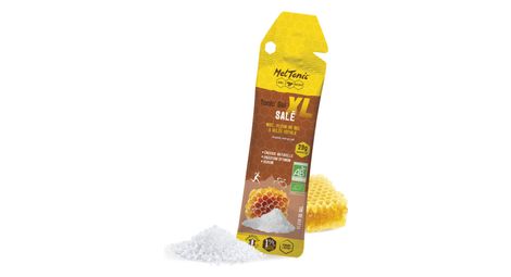 Gel energetico MelTonic Salé XL biologico al miele e fior di sale - 40 g