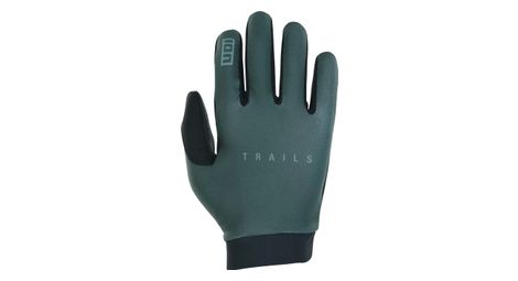 Guanti mtb ion logo verde unisex