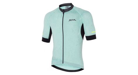 Maillot manches courtes spiuk helios turquoise