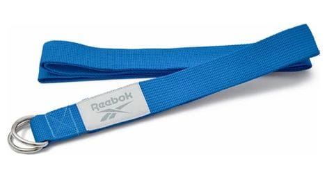 Cinturón de yoga reebok yoga strap azul