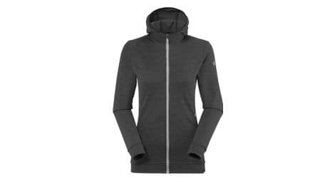 Polaire lafuma skim shield hoodie gris femme