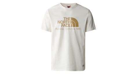 T shirt the north face scrap berkeley california homme blanc