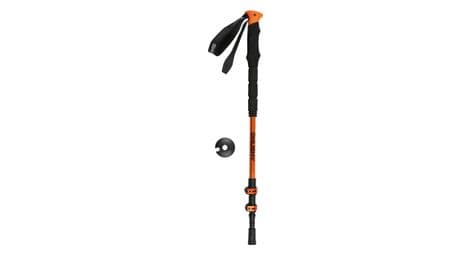 Bâtons de marche husky (set) trekking cigogne 3 pièces flip-lock-orange