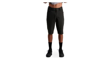 Pantalón corto de bicicleta de montaña mons royale momentum merino negro