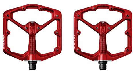 pedales plates crankbrothers stamp 7 rouge s