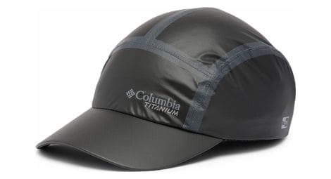 Casquette de trail imperméable columbia wyldwood noir