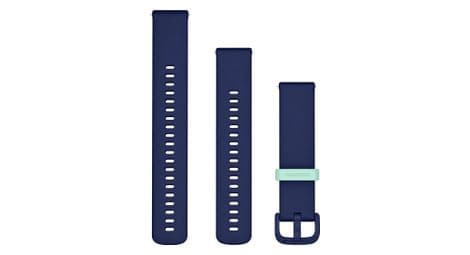 Garmin quick release 20 mm silicone wristband navy blue