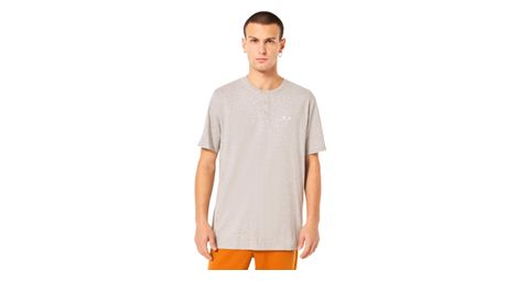 T-shirt oakley relax henley 2.0 gris