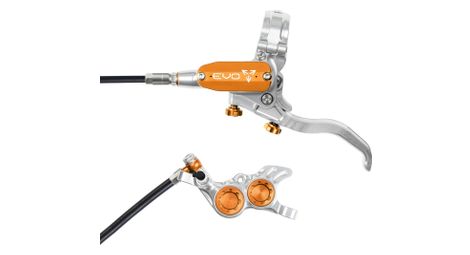 Frein avant hope tech4 evo gr4 argent / orange durite standard