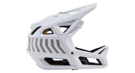  casque fox junior proframe blanc 