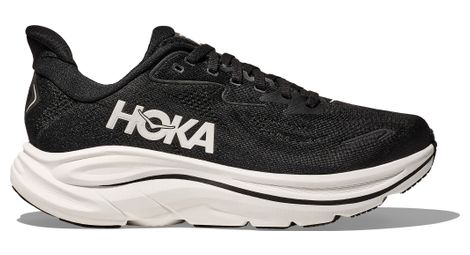 hoka clifton 10 women s running shoes black white