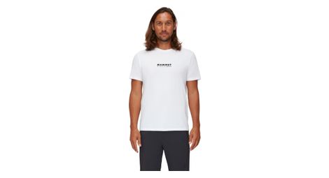 T shirt mammut logo blanc