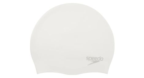 Bonnet de Bain Speedo Moulded Silicone Blanc