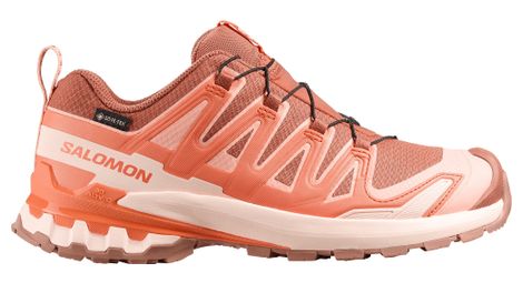 Chaussures Trail Salomon XA Pro 3D v9 GTX Corail Femme