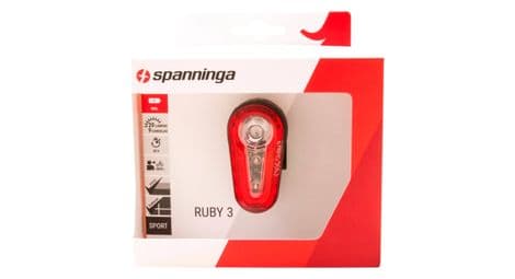 Spanninga feu arrière ruby 3 batterie tige de selle