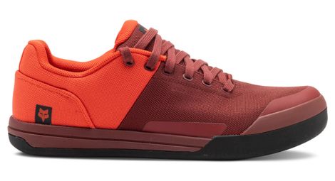 Chaussures de vtt fox union canvas rouge