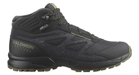 Zapatillas de senderismo salomon outway mid cswp junior negro niño