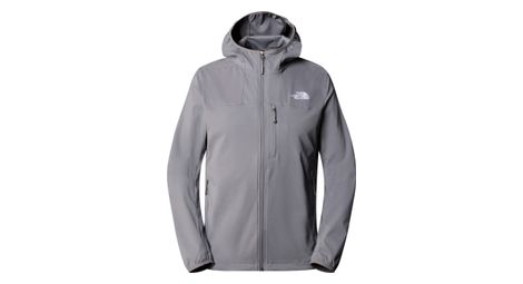 Veste softshell the north face nimble hoodie gris