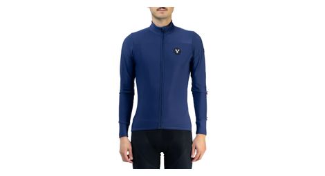 Maillot manches longues lebram ventoux uni bleu