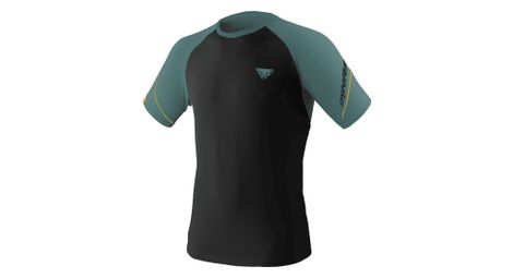 Maillot manches courtes dynafit alpine pro noir/bleu homme