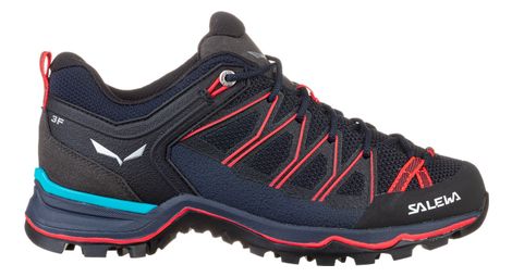 Salewa mtn trainer lite botas de aproximación para mujer azul/rojo