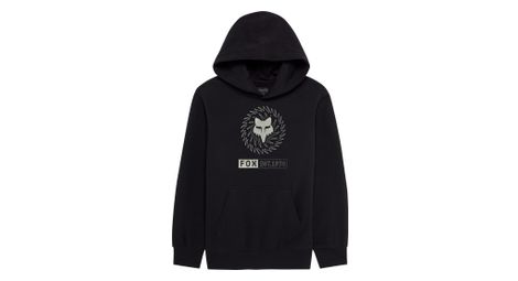 Fox Kairos Junior Kinder Kapuzenpullover Schwarz