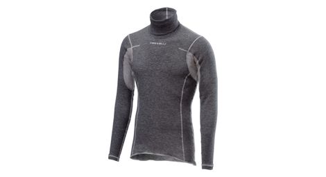 Sous maillot long castelli flanders warm gris