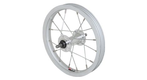 Roue city 12 alu avant moy alu axe plein