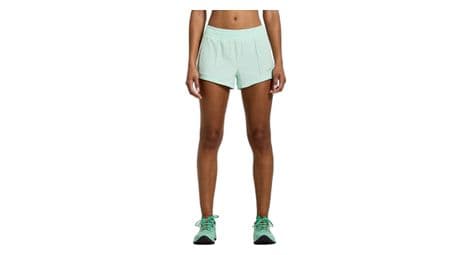Pantalón corto saucony outspace 3in mujer verde