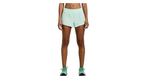 Short femme saucony outspace 3in vert