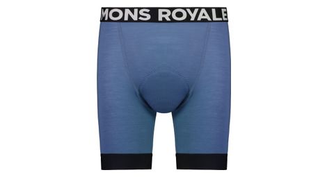 Sous short mons royale enduro merino bleu