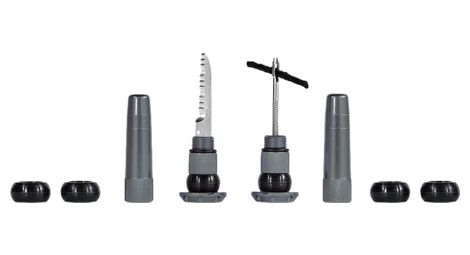 Muc-off stealth tubeless puncture plugs repair kit grey