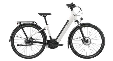 Vélo de ville électrique cannondale mavaro neo 4 shimano nexus 5v courroie 500 wh 29 blanc