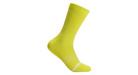 Chaussettes Hoka Run Crew Jaune