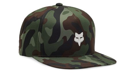 Casquette fox head tech vert camo t.unique