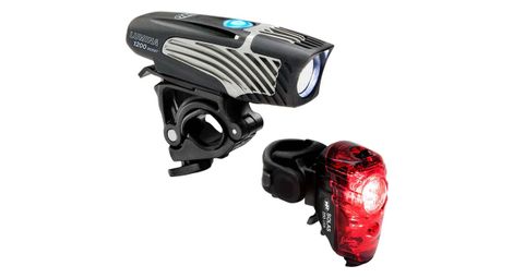 Paire d'éclairages nite rider lumina 1200 boost / solas 250