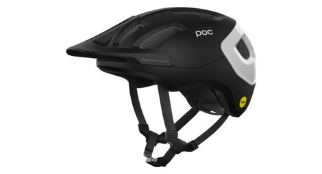 Casque poc axion race mips noir blanc