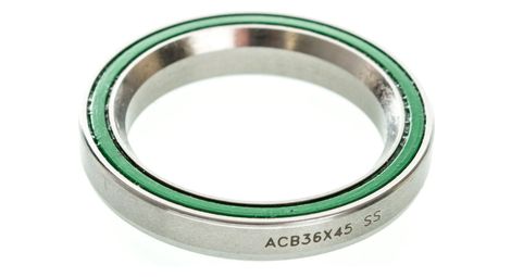 Enduro bearings roulement acier inoxydable abec-3 3645 30.2x41x6.5 (36°x45°)