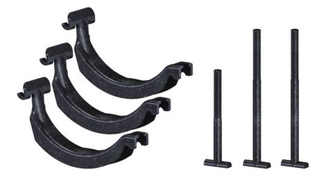 THULE PRORIDE 598 Vierkantadapter Schwarz