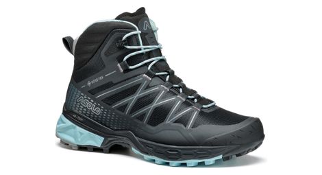 Scarpe da trekking asolo tahoe mid gore-tex donna nero/blu 37.1/2