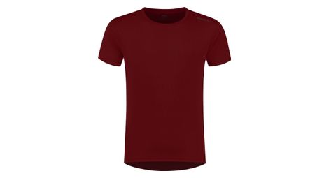 T-Shirt De Sport Manches Courtes Rogelli - Homme - Bordeaux