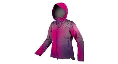 Veste vtt femme endura mt500 waterproof violet