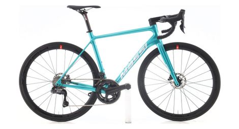 Produit reconditionné · massi team race carbone di2 12v · bleu / vélo de route / massi | très bon état