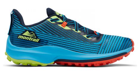 Columbia montrail trinity ag blaue trailrunning-schuhe für herren