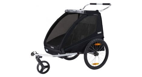 Remorque à enfant thule coaster 2 xt noir