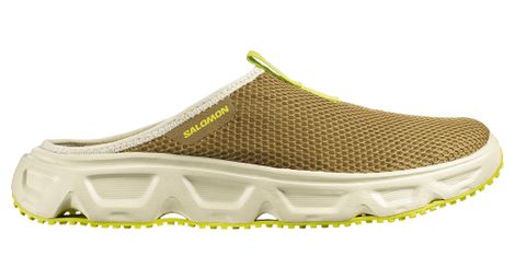 Chaussures de Récupération Salomon Reelax Slide 6.0 Kaki Homme