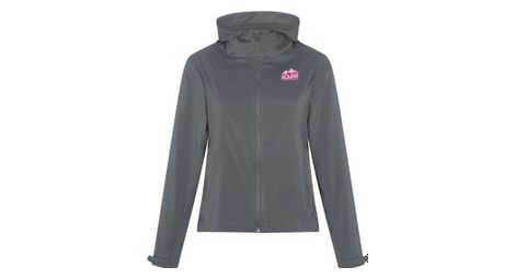 Veste à capuche softshell inca army femme 15 all rounder gris